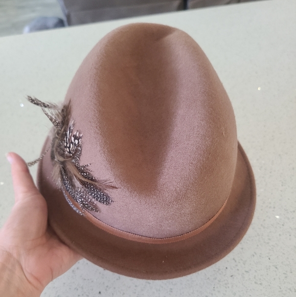 San Diego hat company-100% wool-Feather hat - Picture 3 of 9